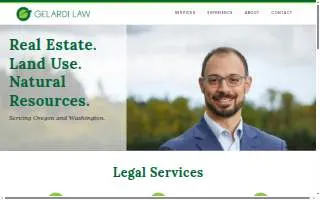 Law Offices of Vincent Gelardi website