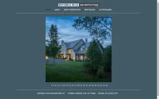 Mitchell Wilk Architecture website