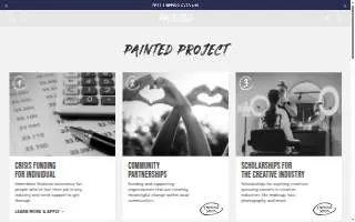Painted Pages Web Design website