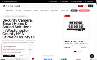 Rolo Electronics Cameras Security Systems Security Audio Video Installation Sales Services of Rye