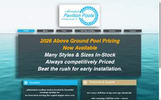 Adirondack Pavilion Pools