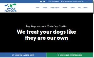 Doggy Playcare website