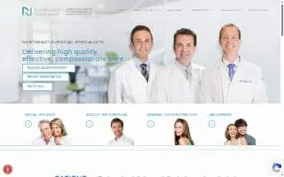 Northeast Surgical Specialists of Saratoga Springs website