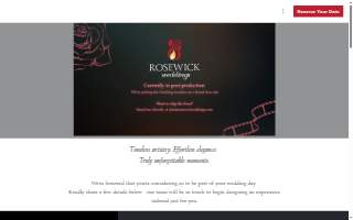 Rosewick Weddings