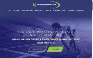 Athletes Performance Care website