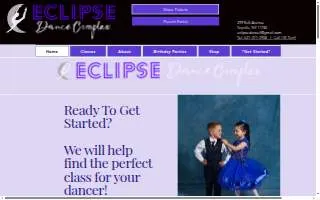 Eclipse Dance Complex website