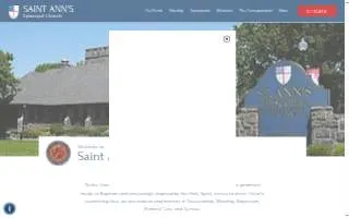 Saint Ann's Thrift Shop website