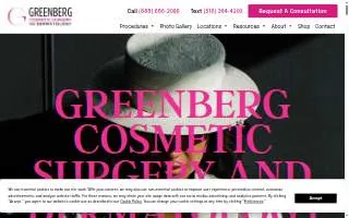 Greenberg Cosmetic Surgery and Dermatology: Plastic Surgery Scarsdale website