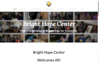 Bright Hope Center website