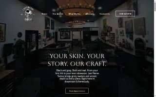 Last Nerve Tattoo website