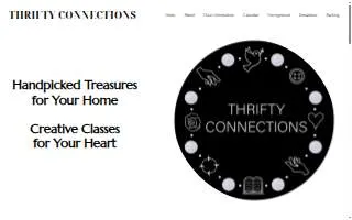 Thrifty Connections website