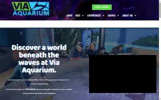 VIA Aquarium website