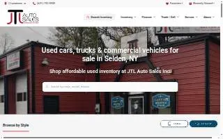 JTL Auto Sales Inc. Service Department website