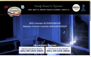 Suffolk County Locksmith, Inc of Dix Hills website