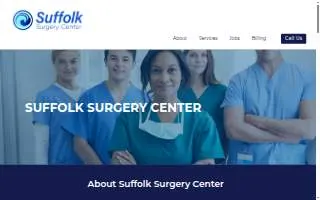 Suffolk Surgery Center website