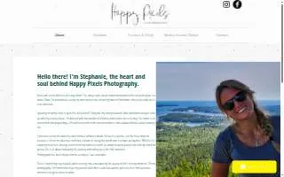 Happy Pixels Photography website