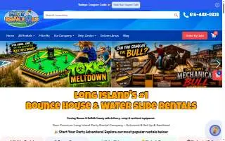 Party Rentals R Us of Smithtown website