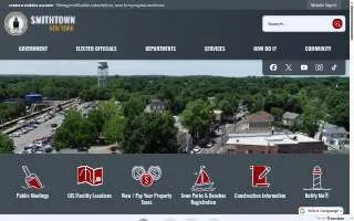 Smithtown Receiver of Taxes website