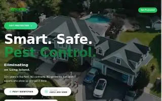 Squito - Smart. Safe. Pest Control website