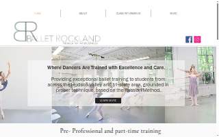 Ballet Rockland website