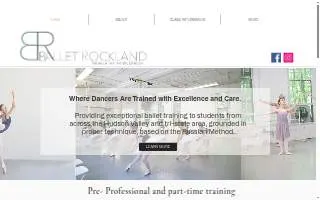 Ballet Rockland website