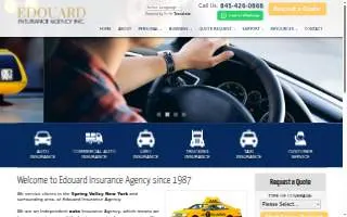 Edouard Insurance Agency Inc website