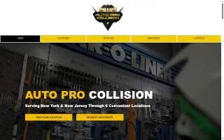Auto Pro Collision Staten Island Auto Body Shop website