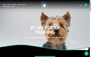 By My Side K9 Training website