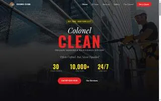 Colonel Clean website