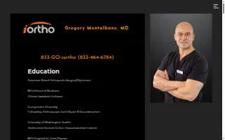 Dr. Gregory Montalbano, MD website