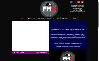 FM3 Entertainment website