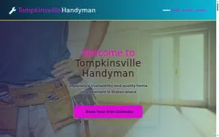 Tompkinsville Handyman website