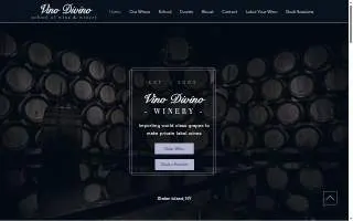 Vino Divino Winery & School of Wine website