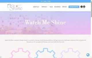 Watch Me Shine website