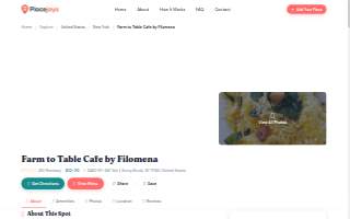 Farm to Table Cafe by Filomena