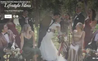 Lifestyle Films Inc - Wedding Videography of Stony Brook website