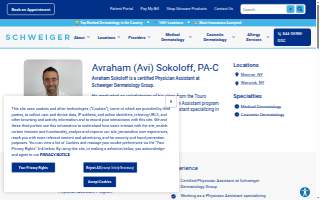 Avraham (Avi) Sokoloff, PA-C Schweiger Dermatology Group