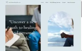 MAP Mental Health Associates website