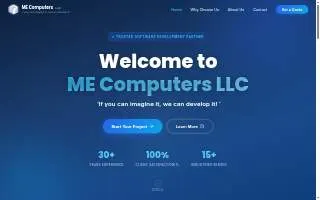 ME Computers LLC No reviews Computer service website
