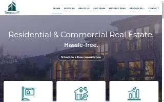 Metrex Realty website