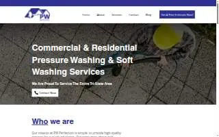 PW Perfection Exterior Cleaning & Pressure Washing of Nanuet website