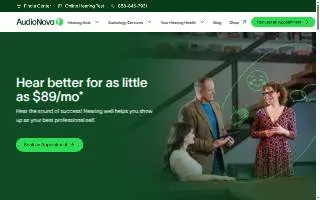 AudioNova of Clayton website