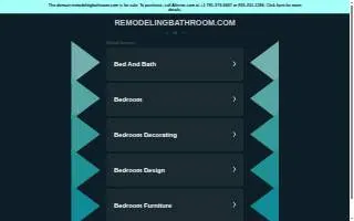 Bathroom & Kitchen Remodeling website