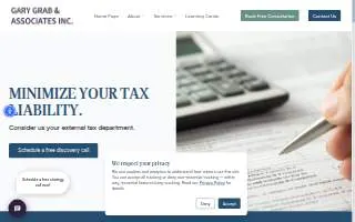 Gary Grab & Associates Inc. website