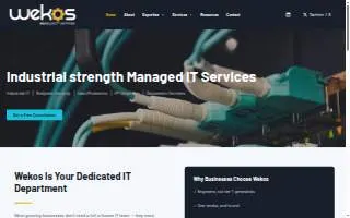 Wekos, llc website