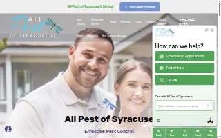 All Pest of Syracuse website
