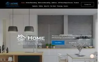 CNY Home Improvements Kitchen & Bath Design Center website