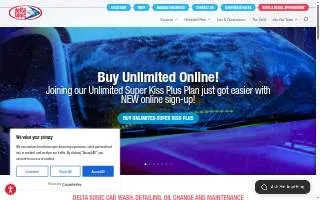 Delta Sonic Car Wash of Syracuse website