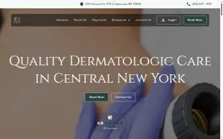 Fayetteville Dermatology website