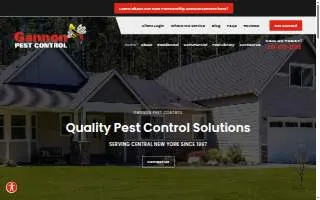 Gannon Pest Control website